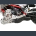 Skid plate with exhaust pipe guard and plastic bottom for Beta RR200 2019.